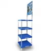 4 Tiers Floor Plastic Display Stand