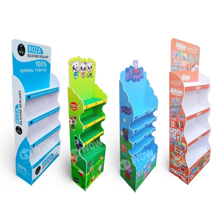 PVC Foam Board Floor Display Rack