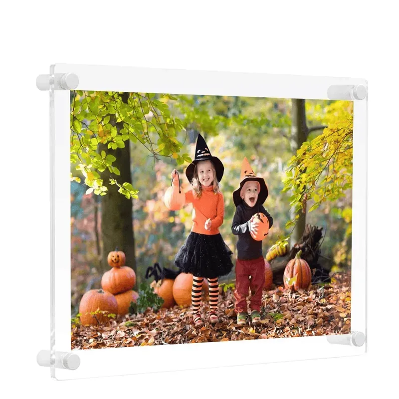 Wall Mounted Acrylic Photo Frames