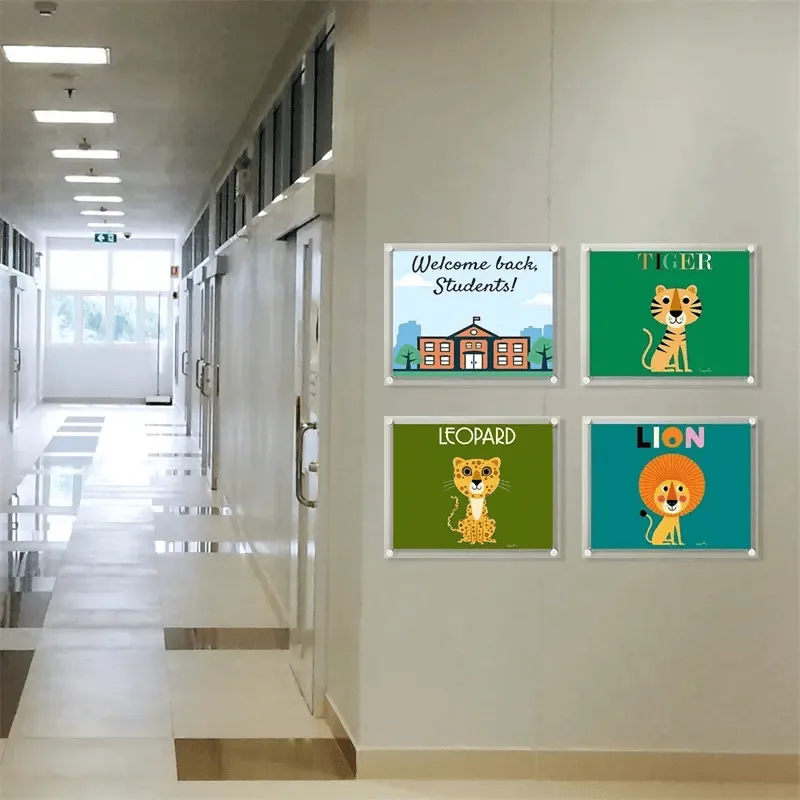 Wall Mounted Acrylic Photo Frames