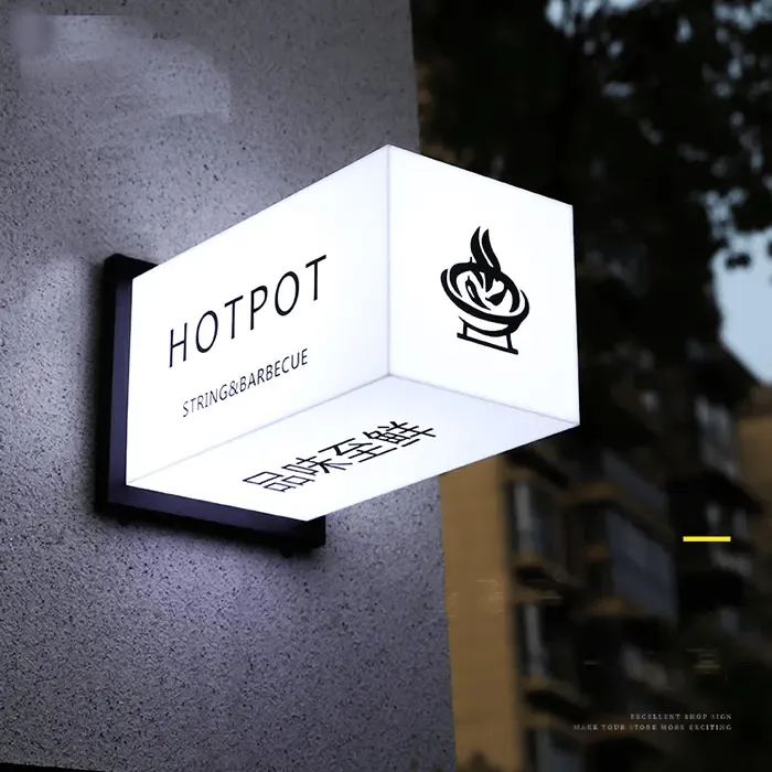 Acrylic LED Adverting Box 