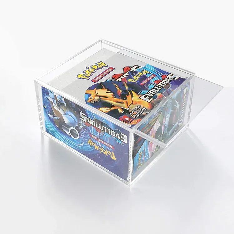 Acrylic Booster Box Display For Pokémon