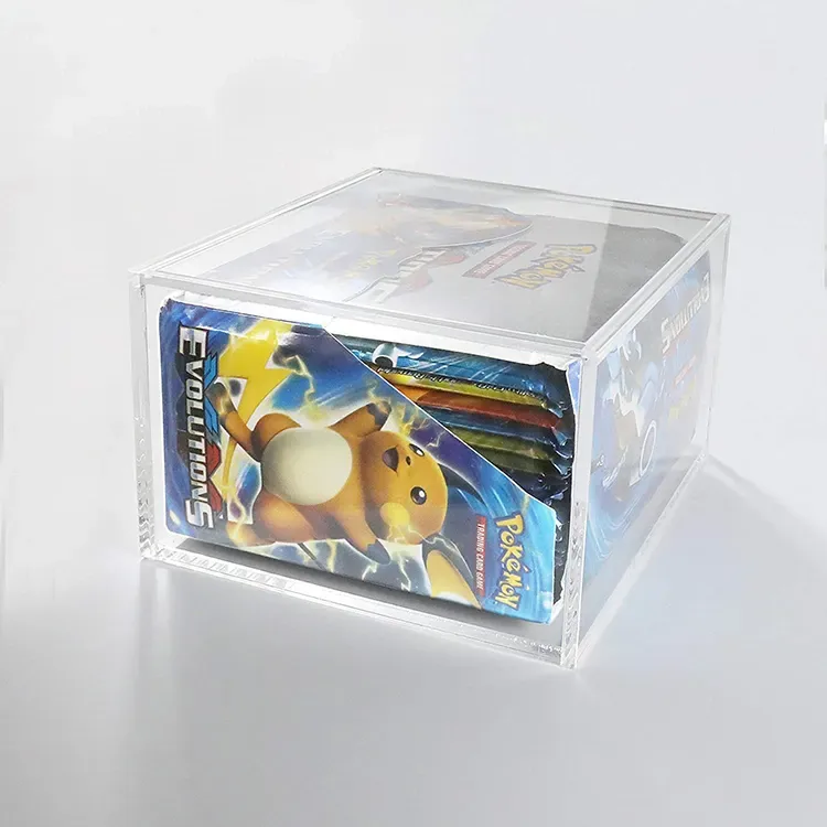 Acrylic Booster Box Display For Pokémon