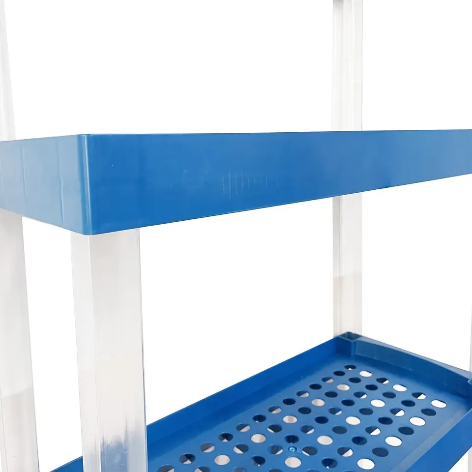 4 Tiers Floor Plastic Display Stand