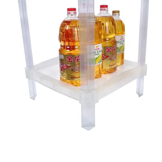 Bottle Beverage Stacking Plastic Garage Storage Shelves