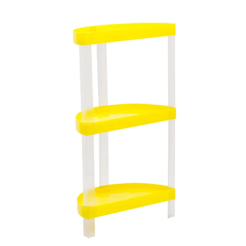 Semicircle Plastic Beverage Fruit Juice Display Stand