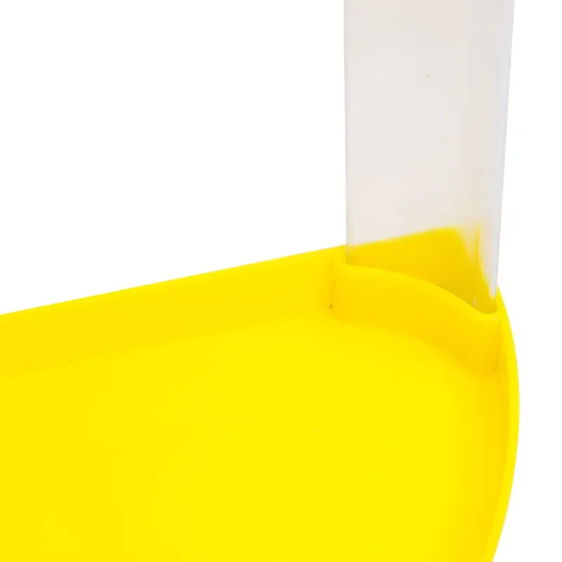 Semicircle Plastic Beverage Fruit Juice Display Stand