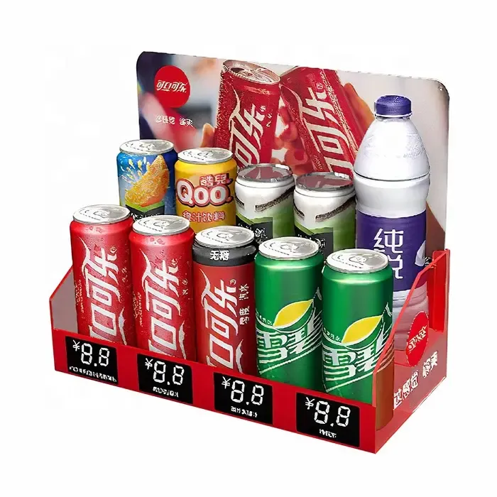 Supermarket Coca Cola Display Beverage Rack