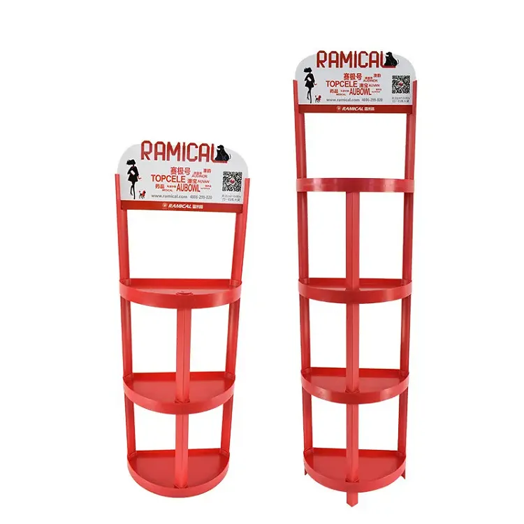 Round Bottle Shape Display Rack for Beer Drink