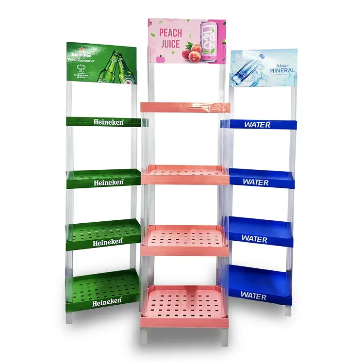 Plastic Shelf Display Storage 