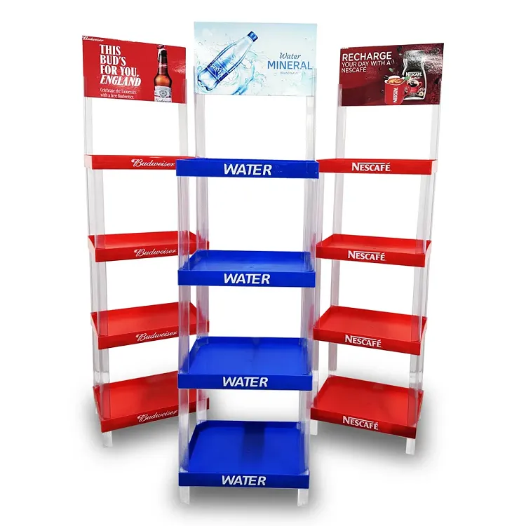 Plastic Shelf Display Storage 