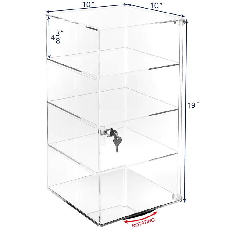 Perspex Display Stand Cases for POP Box