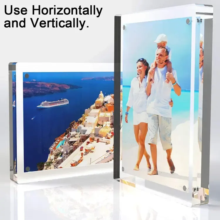 Acrylic Magnet Photo Frame