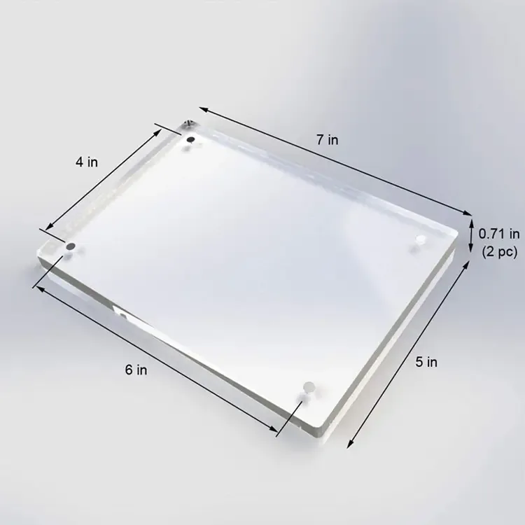 Acrylic Magnet Photo Frame