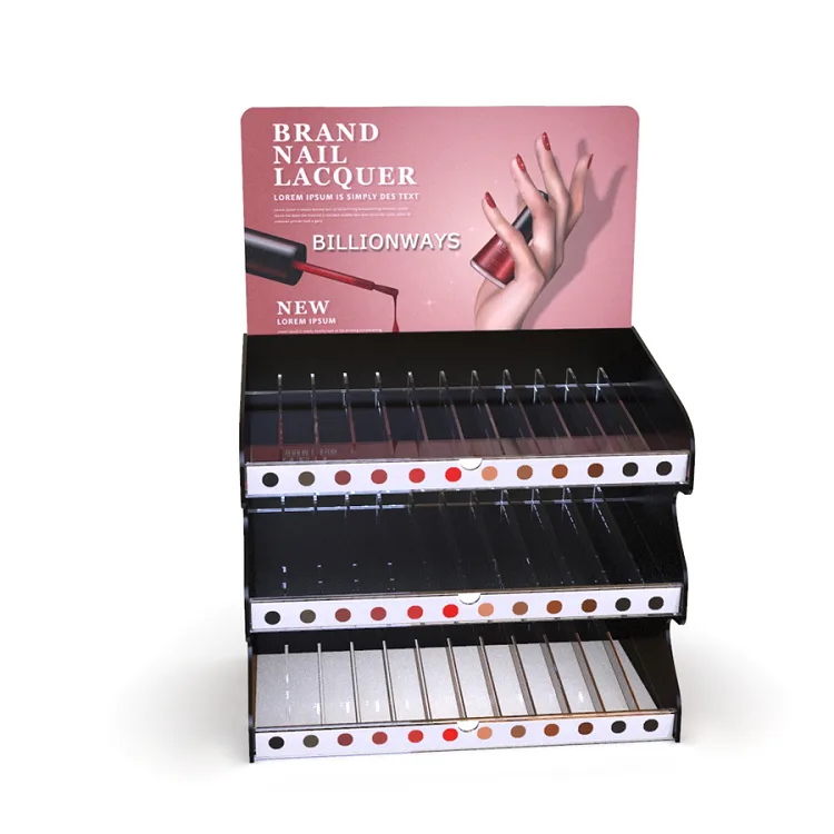 High Quality Acrylic Nail Polish Display Stand