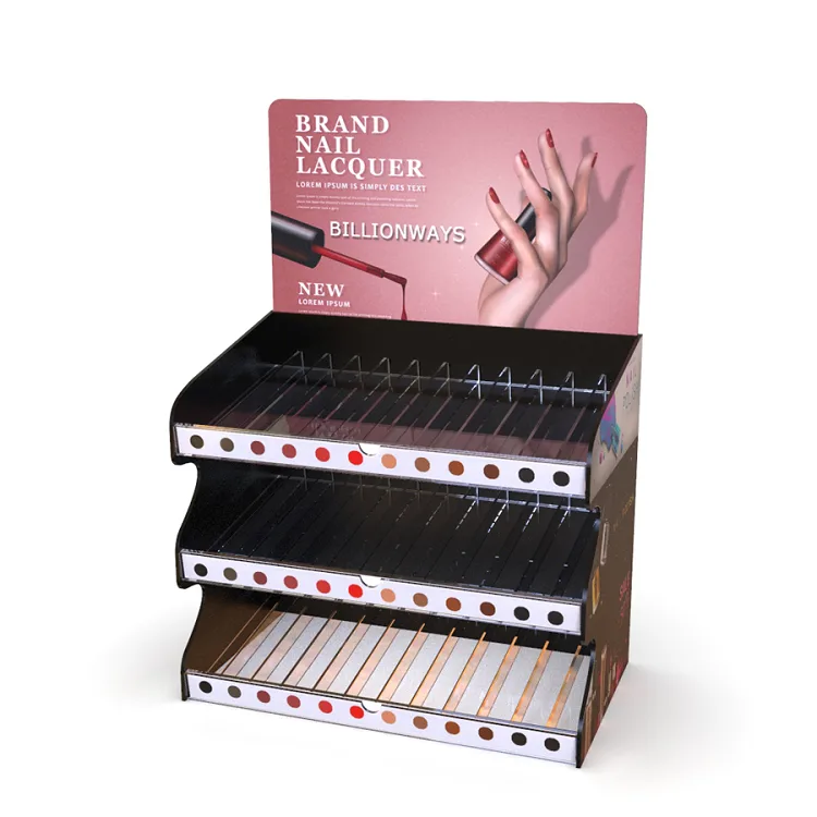 High Quality Acrylic Nail Polish Display Stand