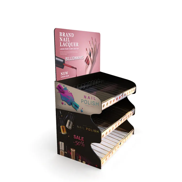 High Quality Acrylic Nail Polish Display Stand