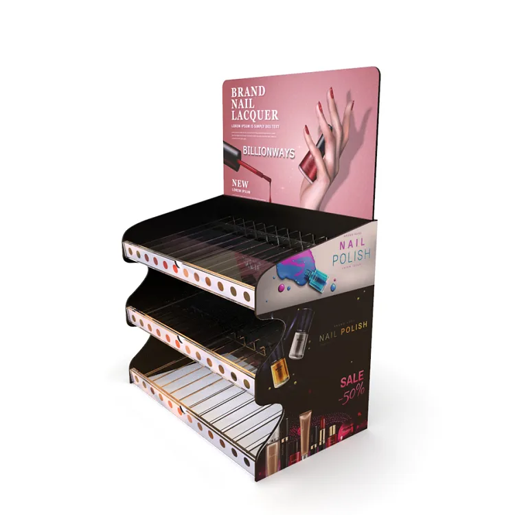 High Quality Acrylic Nail Polish Display Stand