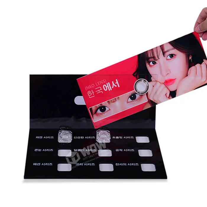 Acrylic Contact Lenses Display Custom 