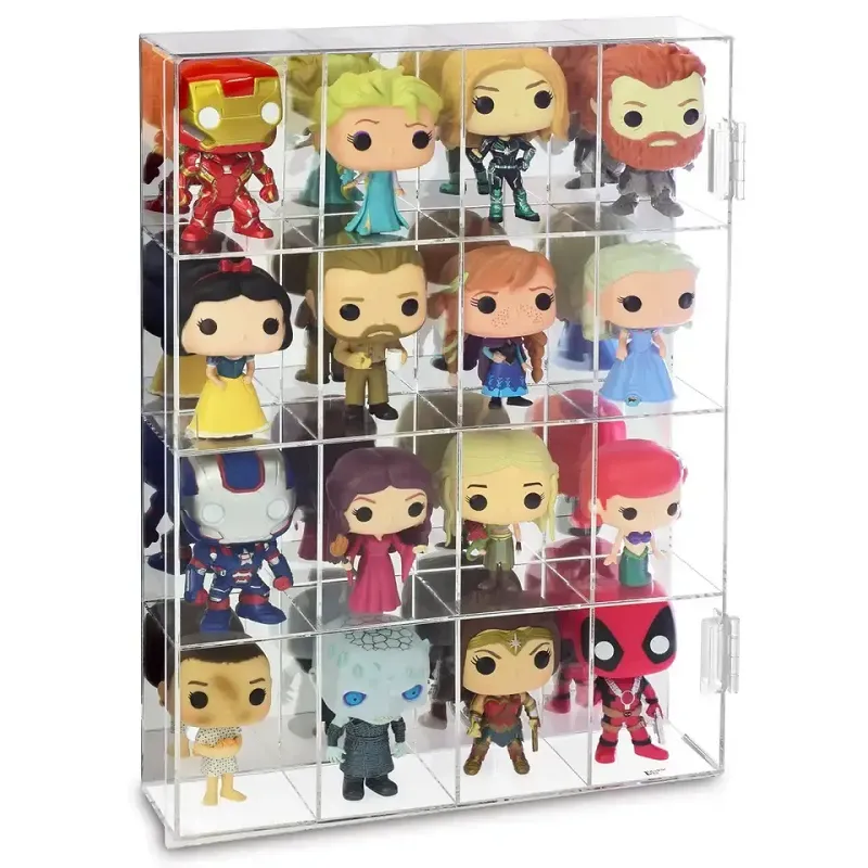Clear Acrylic Funko POP Action Figures Display Stand