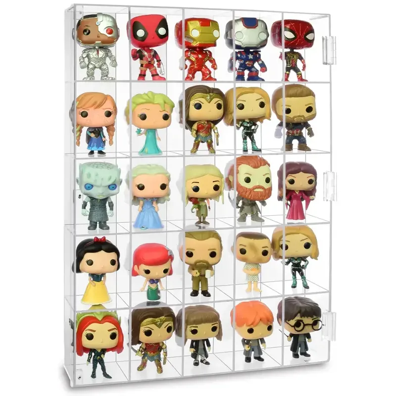 Clear Acrylic Funko POP Action Figures Display Stand
