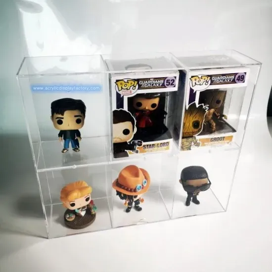Acrylic 6 Layers Magnetic Transparent Funko POP Display Case