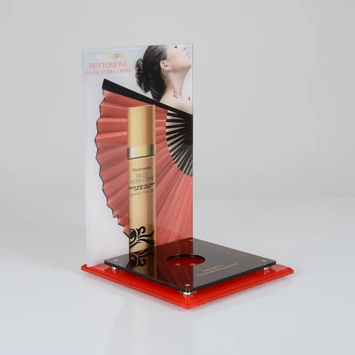 Custom Acrylic Sunscreen Display Stand