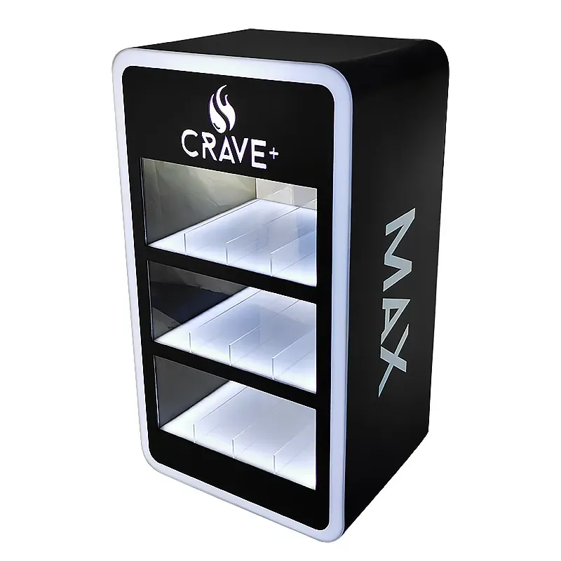 Custom Rectangle LED Acrylic Cigarette Display