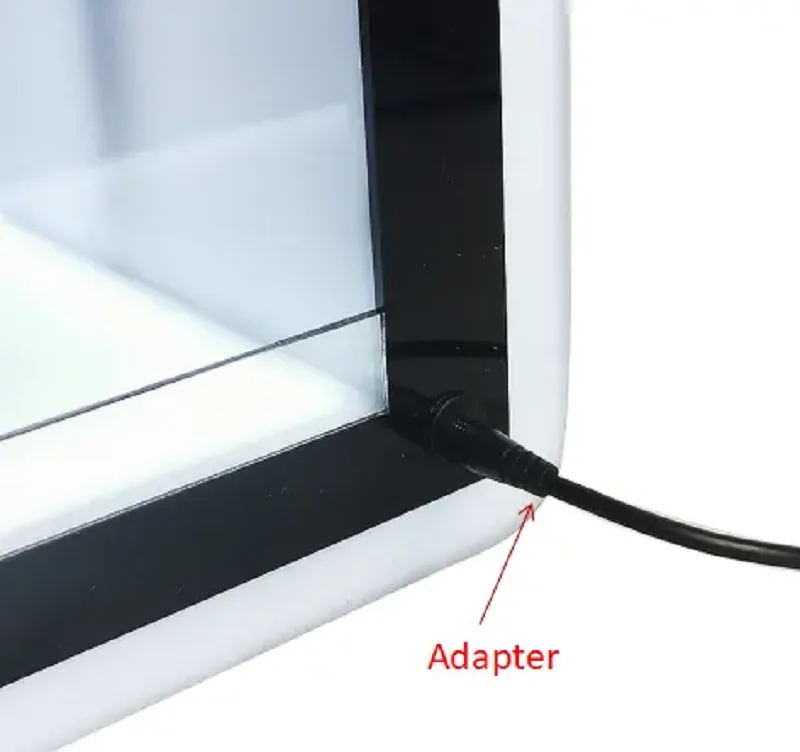 Custom Rectangle LED Acrylic Cigarette Display