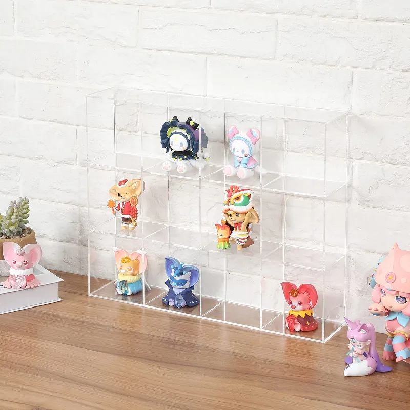 Clear Acrylic Figurine Collectible Display Case