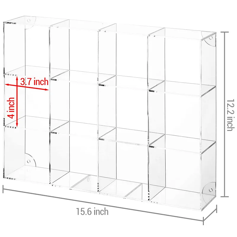 Clear Acrylic Figurine Collectible Display Case