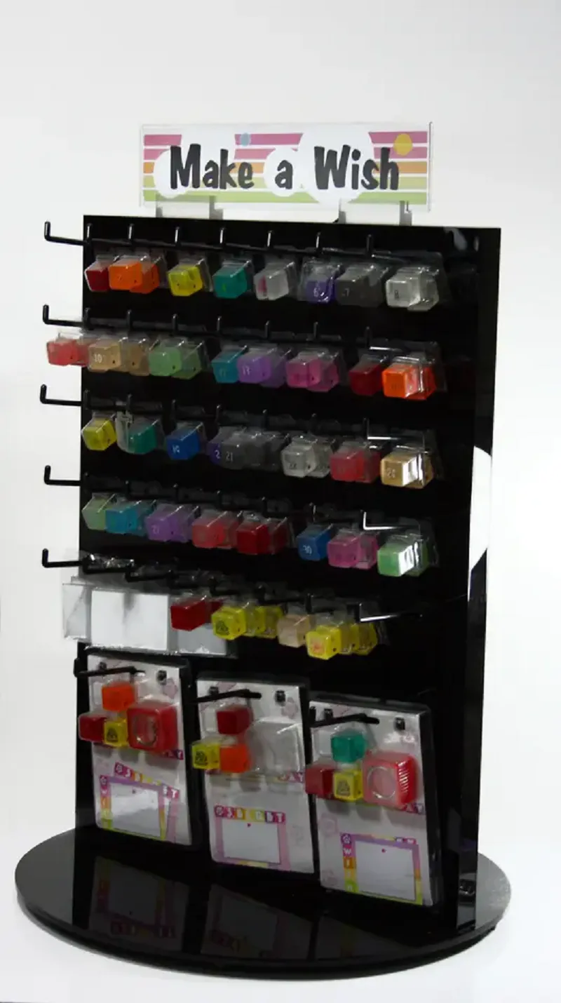 Acrylic Jewelry Display Stand Hooks