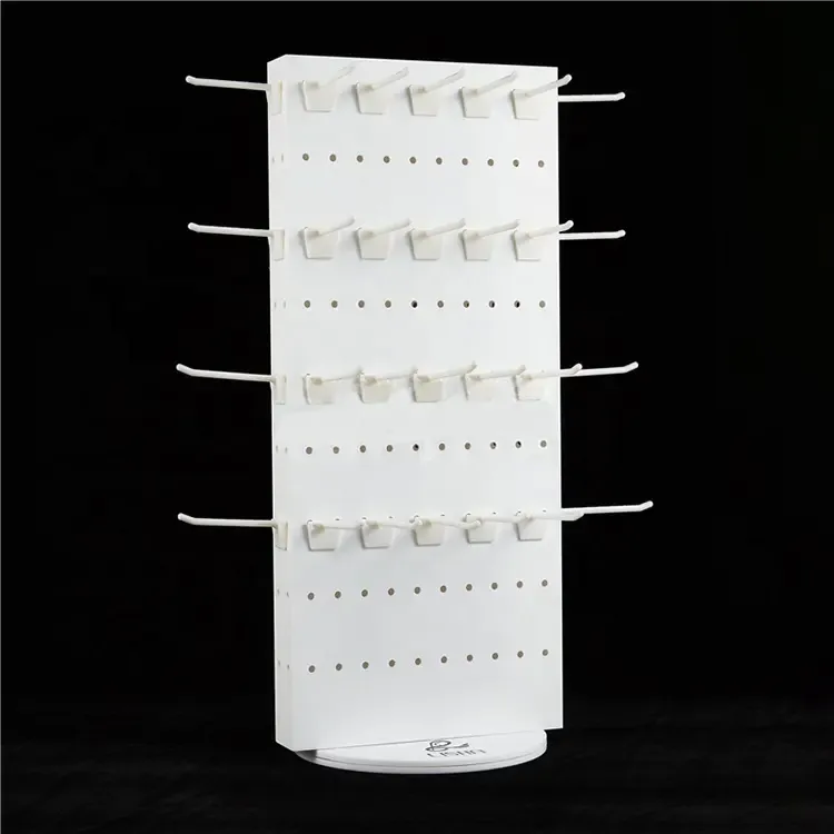 Counter Top Acrylic Rotating Jewelry Displays Stand