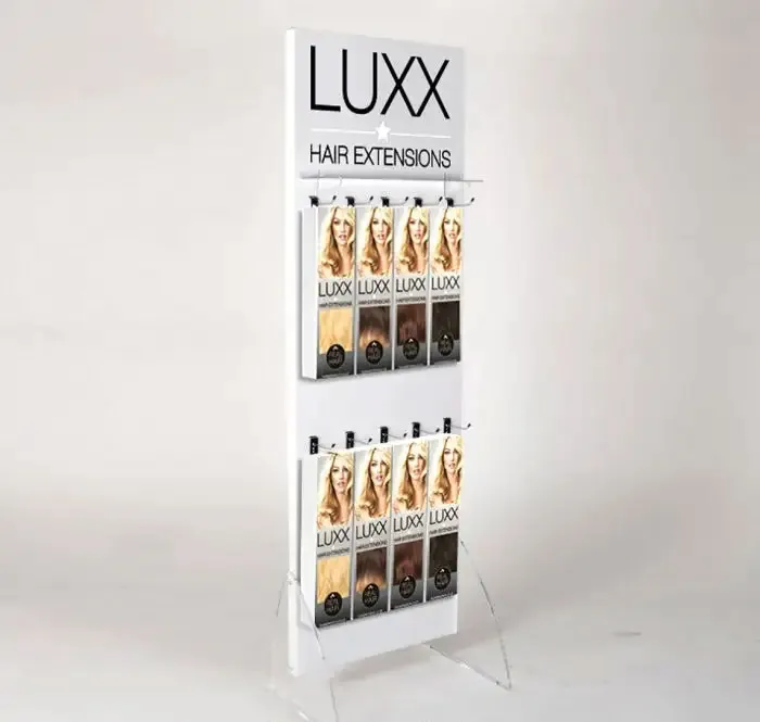 Retail Acrylic Hair Extension Display Stand