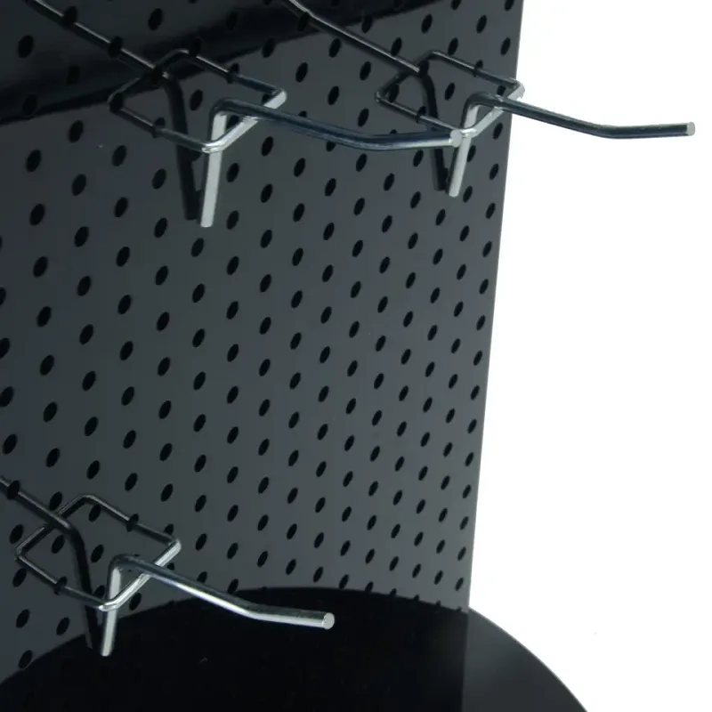 Acrylic Necklace Display Stand with Hooks