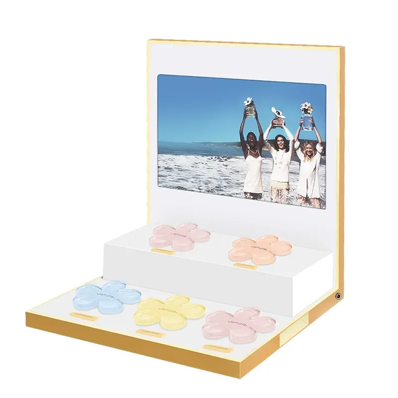 OEM Acrylic Perfume Display Shelf Shelves 