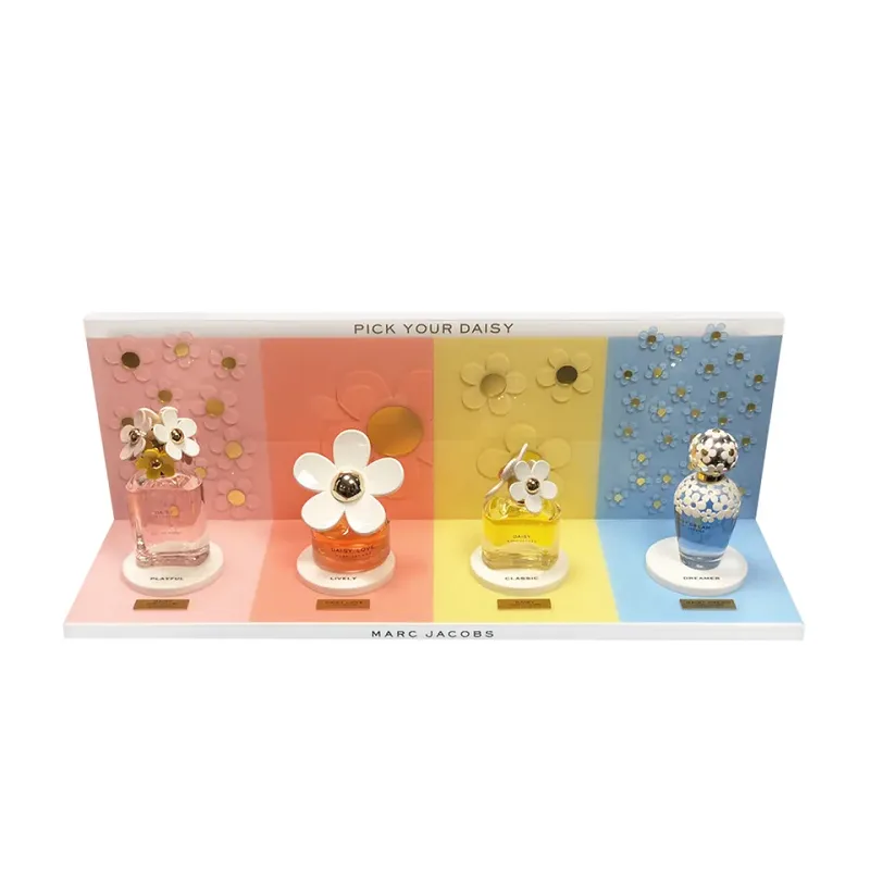 OEM Acrylic Perfume Display Shelf Shelves 
