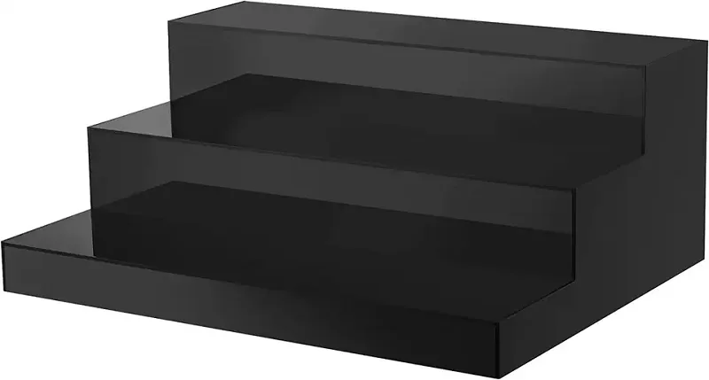 Black Countertop Riser Display Bottle Display Holder