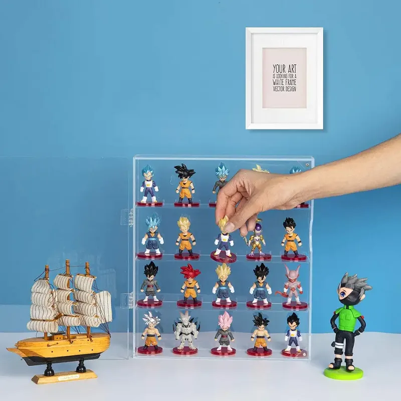 Acrylic Mini Funko Pop Figures Display Case