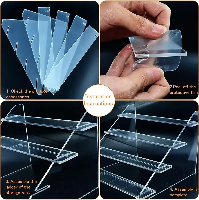 Acrylic Display Stand For Cup Cake Dessert Doll Model
