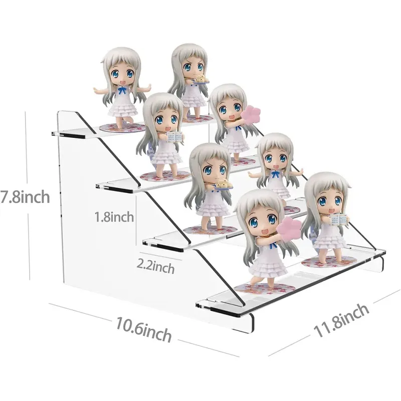 Acrylic Display Stand For Cup Cake Dessert Doll Model