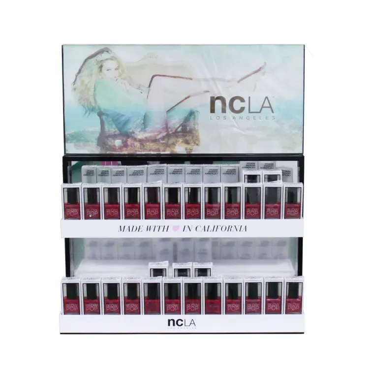 2 Tier Acrylic Nail Polish Display Stand
