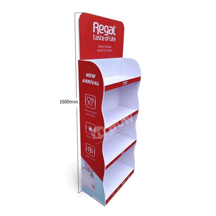 PVC Board Wine Display Rack