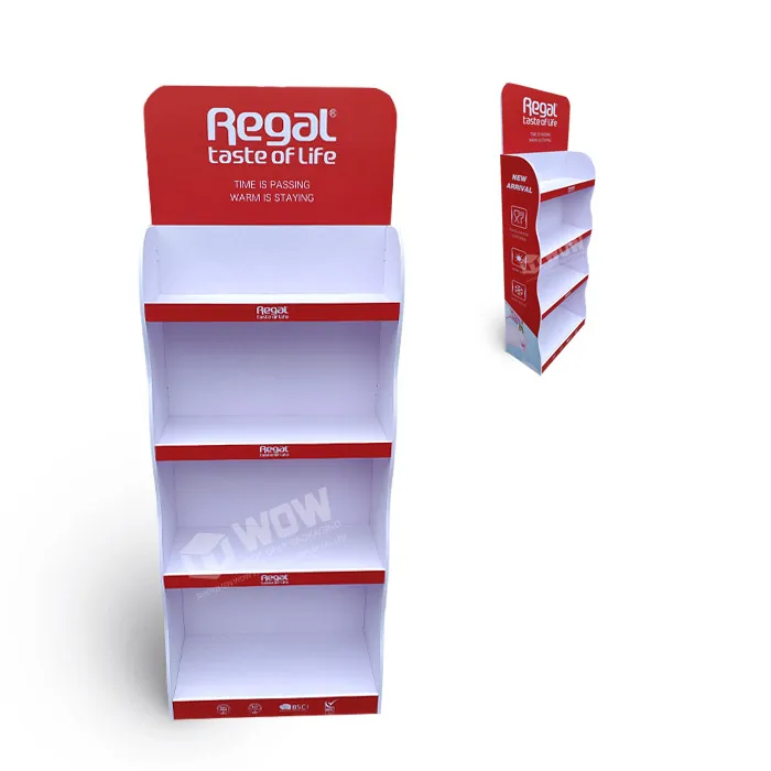 PVC Board Wine Display Rack