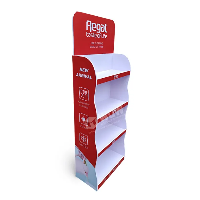 PVC Board Wine Display Rack