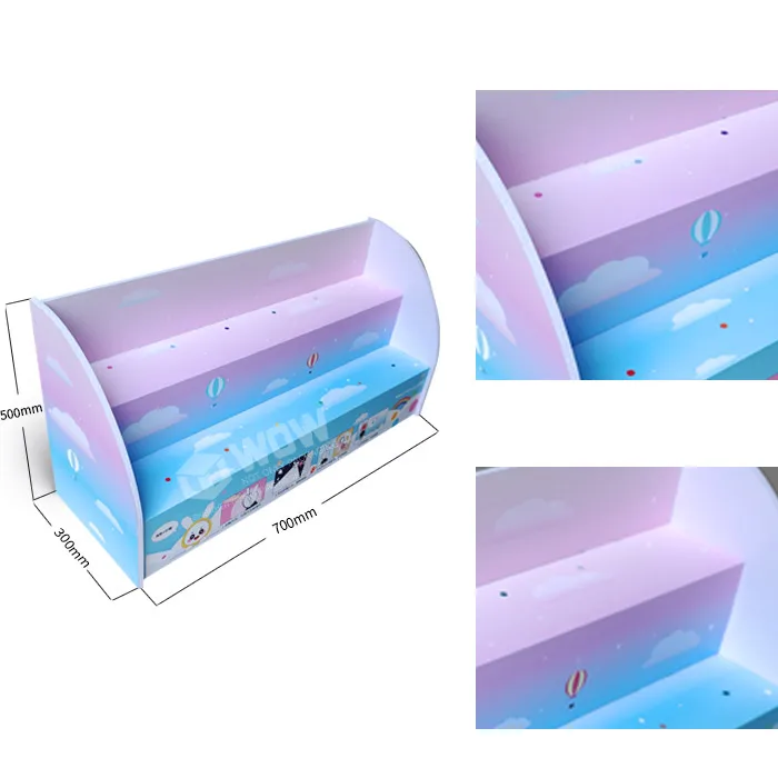 Custom PVC Cosmetics Counter Display