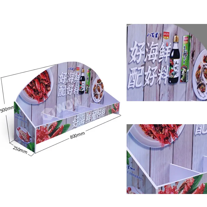 Custom Retail Counter Top Display PVC