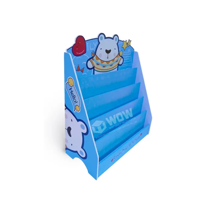PVC Promotion Card Display Stand