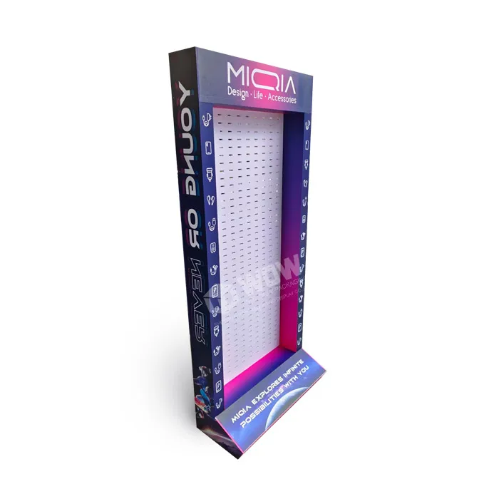 PVC Hook Accessories Display Stand 