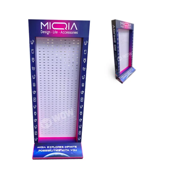 PVC Hook Accessories Display Stand 
